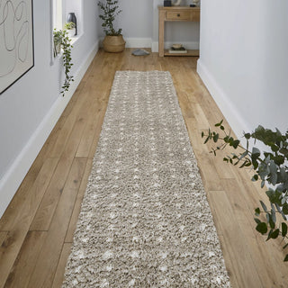 Pele Modern Geometric Dot Shag Area Rug