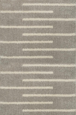 Alaro Berber Stripe Shag Area Rug
