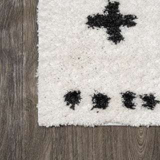 Cristo Berber Geometric Shag Area Rug
