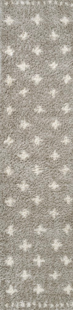 Cristo Berber Geometric Shag Area Rug