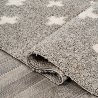 Cristo Berber Geometric Shag Area Rug