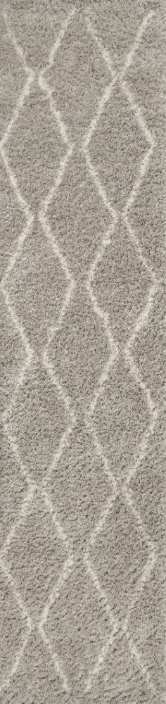 Catala Moroccan Diamond Shag Area Rug