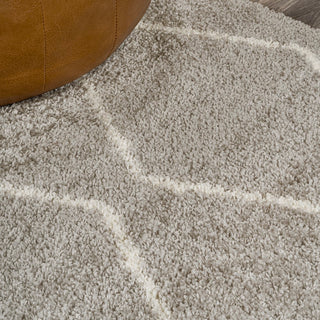 Catala Moroccan Diamond Shag Area Rug
