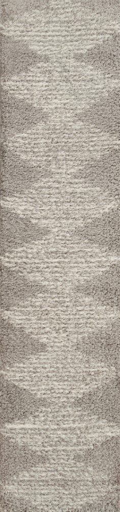 Elm Diamond Stripe Geometric Shag Area Rug