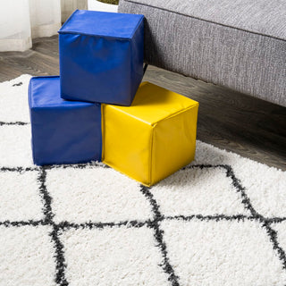 Cami Moroccan Style Diamond Shag Area Rug