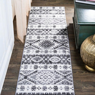 Sura Modern Kilim Geometric Area Rug - JONATHAN Y