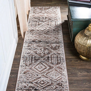 Tayri Modern Tribal Geometric Area Rug - JONATHAN Y