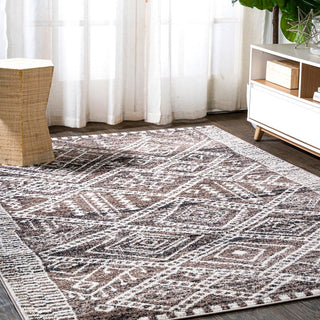Tayri Modern Tribal Geometric Area Rug - JONATHAN Y