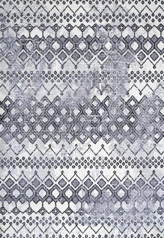 Azmar Moroccan Geometric Distressed Area Rug - JONATHAN Y