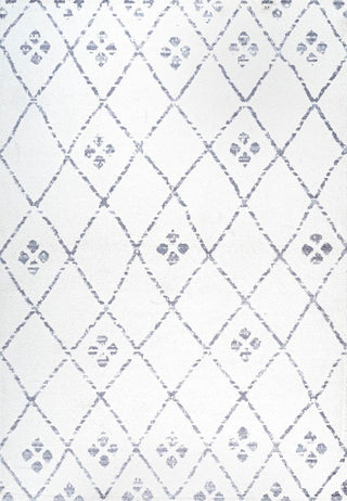 Izil Moroccan Geometric Diamond Area Rug - JONATHAN Y