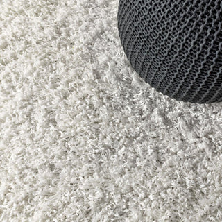 Mercer Shag Plush Area Rug - JONATHAN Y