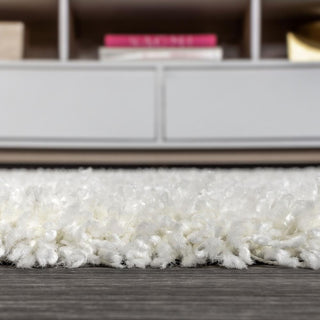 Mercer Shag Plush Area Rug - JONATHAN Y
