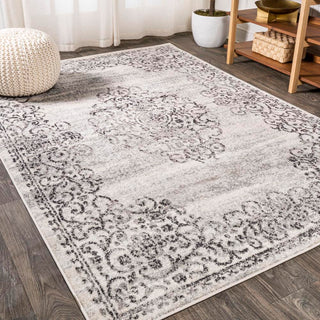 Minori Filigree Medallion Area Rug - JONATHAN Y