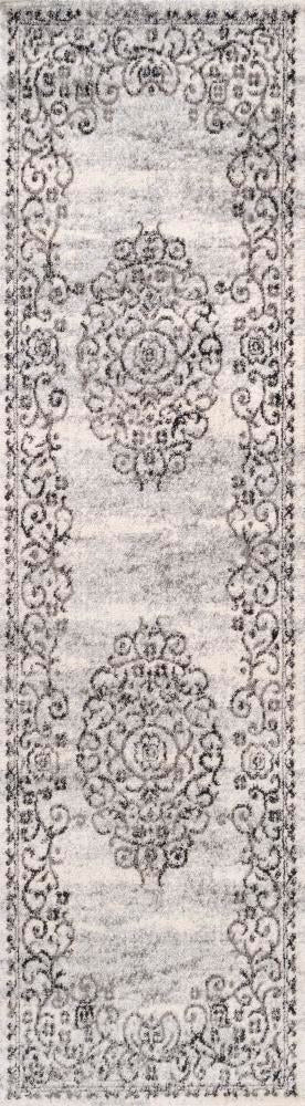 Minori Filigree Medallion Area Rug - JONATHAN Y