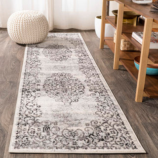 Minori Filigree Medallion Area Rug - JONATHAN Y
