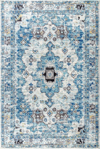 Modern Persian Boho Vintage Medallion Area Rug - JONATHAN Y