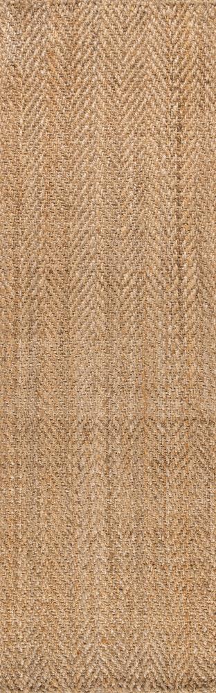 Espina Hand Woven Herringbone Chunky Jute Area Rug - JONATHAN Y