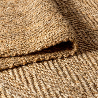 Espina Hand Woven Herringbone Chunky Jute Area Rug - JONATHAN Y