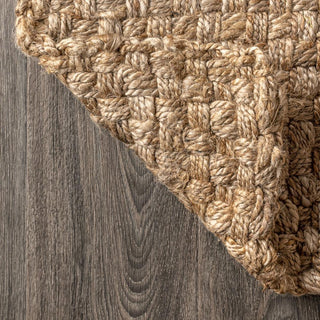 Estera Hand Woven Boucle Chunky Jute Area Rug
