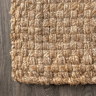 Estera Hand Woven Boucle Chunky Jute Area Rug