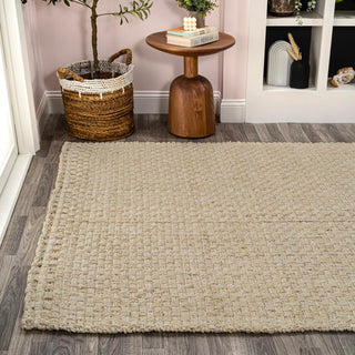 Estera Hand Woven Boucle Chunky Jute Area Rug