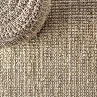 Hiro Hand Woven Chunky Jute Area Rug - JONATHAN Y