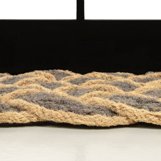 Maeve Classic Coastal Scalloped Basketweave Coir Mat - JONATHAN Y