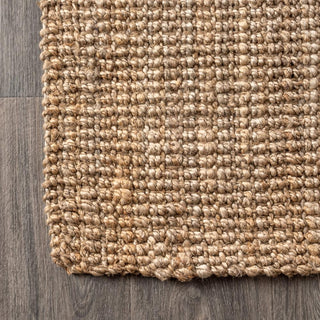 Pata Hand Woven Chunky Jute Area Rug - JONATHAN Y