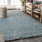 Pata Hand Woven Chunky Jute With Fringe Area Rug