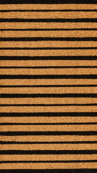 Hadley Modern Classic Ticking Stripe Coir Area Rug