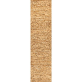 Griffin Rustic Farmhouse Woven Jute Solid Area Rug