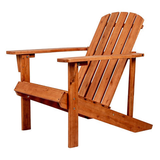 Westport Outdoor Patio Traditional Acacia Wood Adirondack Chair - JONATHAN Y