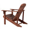 Westport Outdoor Patio Traditional Acacia Wood Adirondack Chair