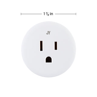 Smart Plug - WiFi Remote App Control for Lights & Appliances; Compatible with Alexa and Google Home Assistant - JONATHAN Y