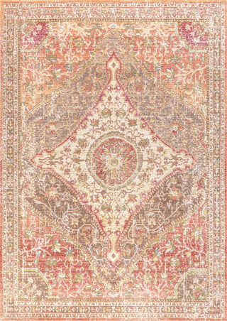 Petras Modern Ornate Medallion Area Rug - JONATHAN Y