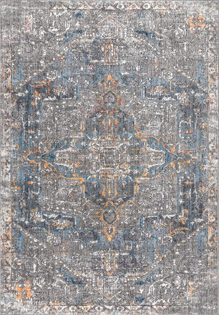 Izmir Vintage Medallion Area Rug - JONATHAN Y