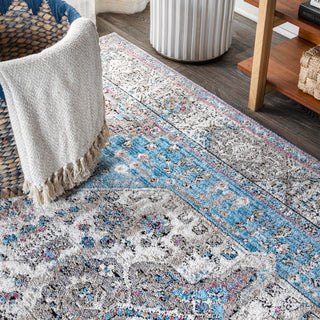 Kesan Vintage Medallion Area Rug - JONATHAN Y