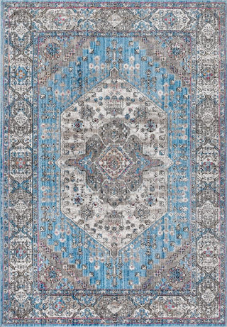 Kesan Vintage Medallion Area Rug - JONATHAN Y