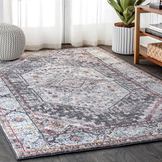 Kesan Vintage Medallion Area Rug - JONATHAN Y