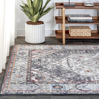 Kesan Vintage Medallion Area Rug - JONATHAN Y