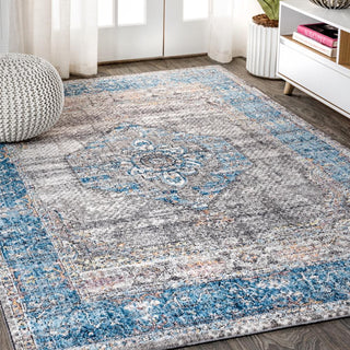 Anatolia Vintage Medallion Area Rug - JONATHAN Y