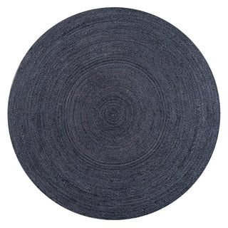 Zara Braided Coastal Cottage Round Jute Area Rug