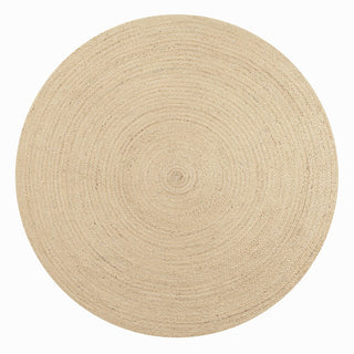 Zara Braided Coastal Cottage Round Jute Area Rug