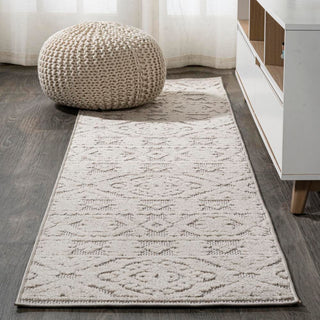 Citta High-low Pile Mediterranean Tile Area Rug - JONATHAN Y