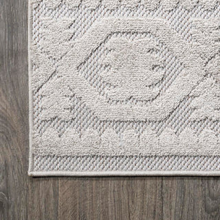 Citta High-low Pile Mediterranean Tile Area Rug - JONATHAN Y