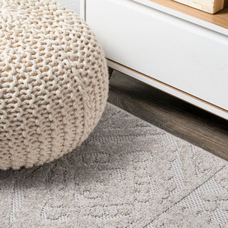Citta High-low Pile Mediterranean Tile Area Rug - JONATHAN Y