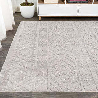 Citta High-low Pile Mediterranean Tile Area Rug - JONATHAN Y
