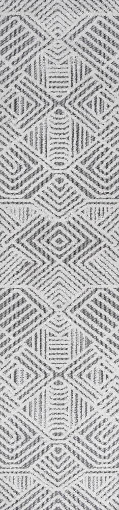 Jordan High-low Pile Art Deco Geometric Indoor/outdoor Area Rug - JONATHAN Y