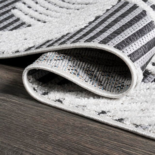 Jazz High-low Pile Art Deco Geometric Indoor/outdoor Area Rug