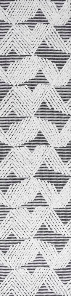 Jazz High-low Pile Art Deco Geometric Indoor/outdoor Area Rug - JONATHAN Y
